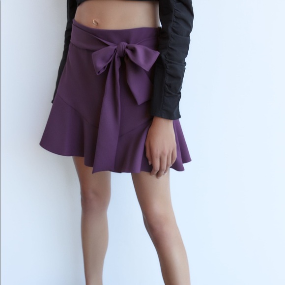 ZARA BELTED SKORT - Picture 3 of 7